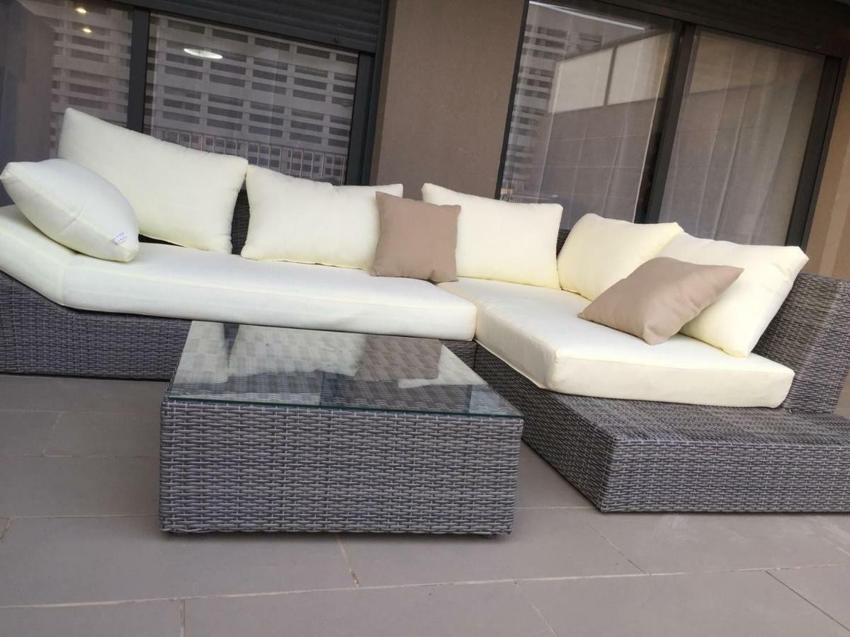 Apartamento Lujo, Primera Linea Playa, Garaje, Wifi, Piscina Climatizada 滨海罗克塔斯 外观 照片
